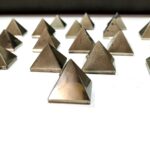 Pyrite Stone 25-30 mm Pyramid Natural Authentic Stones Reiki Crystals - Image 2