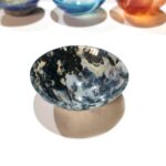Moss Agate Stone Bowl 2.5 Inch