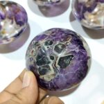 Amethyst Stone Bowl 3 Inch Natural Authentic Stones - Image 4