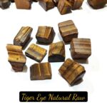 Tiger Eye Rough Stone Raw Tumbled Shape