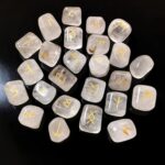 Clear Quartz Rune Set of 25 pieces