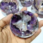 Amethyst Stone Bowl 3 Inch Natural Authentic Stones - Image 3