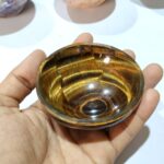 Tiger Eye Stone Bowl 3 Inches - Image 2