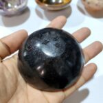 Black Tourmaline Stone Bowl 3 Inches - Image 3