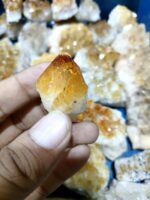 Natural Citrine Quartz From Brazil Clusters Rock - Image 2